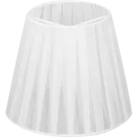 Абажур Облако 1xE14, ткань, цвет белый