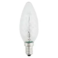 Лампа галогенная Osram свеча витая E14 30 Вт свет тёплый белый