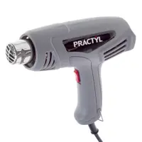 Фен технический Practyl, с набором оснастки, 2000 Вт