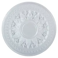 Розетка потолочная полистирол белая Формат 280Б 28 см