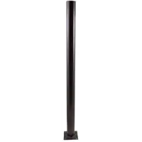 Стойка для уличных светильников Apeyron 100 см, медь цвет черный