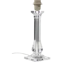 Основание для лампы Inspire Rozala 1 лампа E27, 34 см, цвет прозрачный