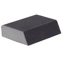 Губка шлифовальная абразивная четырехсторонняя Dexter P180 100x80x25 мм