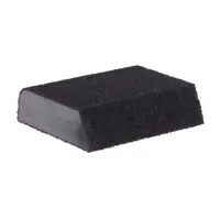 Губка шлифовальная абразивная четырехсторонняя Dexter P40 100x80x25 мм