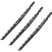 Пилки для лобзика по мягким и изоляционным материалам Bosch T313АW, 3 шт.