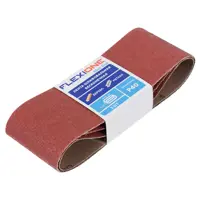 Лента шлифовальная Flexione P40 457x75 мм, 3 шт.