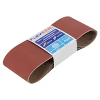 Лента шлифовальная Flexione P120 457x75 мм, 3 шт.