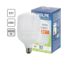 Лампа светодиодная Volpe Е27 25 Вт 2000 Лм свет холодный белый