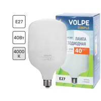 Лампа светодиодная Volpe Е27 40 Вт 3300 Лм свет нейтральный белый