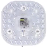 Модуль светодиодный квадратный на магнитах с драйвером 24 Вт 1680 Лм, свет нейтральный