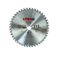 Диск пильный по дереву 315x32/30 мм Спец 0521301, 45Т
