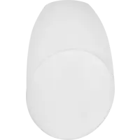 Плафон VL0072, Е14, пластик, ø 10 см, цвет белый