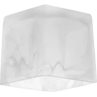 Плафон VL6827P, Е27, стекло, цвет белый