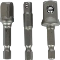 Набор переходников для торцевых головок Dexter, 3 шт.