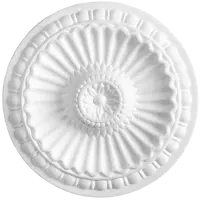 Розетка потолочная полистирол белая Формат 280А 28 см