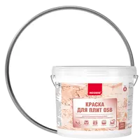 Краска для плит OSB Neomid матовая цвет белый база А 14 кг