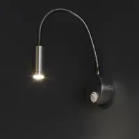 Светильник настенный светодиодный Uniel гибкий 3 Вт 6.5 см алюминий цвет серебро