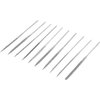 Набор надфилей без рукояток 140 мм, 10 шт.