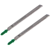 Пилка для электролобзика по дереву Dexter T308BF чистый рез 93 мм, 2 шт.