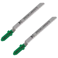 Пилка для электролобзика по ламинату Dexter T101AF чистый рез 53 мм, 2 шт.