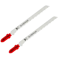 Пилка для электролобзика по алюминию Dexter T227D чистый рез 76 мм, 2 шт.