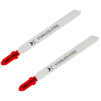 Пилка для электролобзика по металлу Dexter T118FS чистый рез 67 мм, 2 шт.