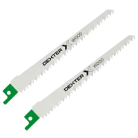 Полотно для сабельной пилы по дереву Dexter HL-32 152 мм, 2 шт.