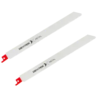 Полотно для сабельной пилы по металлу Dexter HL-34 225 мм, 2 шт.