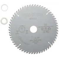 Диск пильный по дереву Dexter FD-E032103060T 60Т 210x30x1.5 мм, кольца: 20 и 25.4