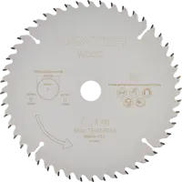 Диск циркулярный по дереву Dexter 185x20/16/12 мм 48 зубов