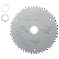 Диск пильный универсальный Dexter FD-E051903054T 54Т 190x30x1.5 мм, кольца: 20 и 25.4