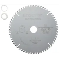 Диск пильный универсальный Dexter FD-E052163060T 60Т 216x30x1.5 мм, кольца: 20 и 25.4