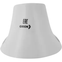 Патрон-стойка пластиковая Oxion E27 наклонная цвет белый