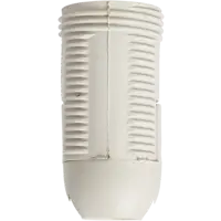 Патрон-полувинт пластиковый Oxion E14 цвет белый