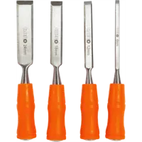 Набор стамесок Спец 3384 6-24 мм, 4 шт., металлический боек