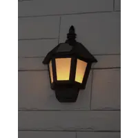 Светильник настенный уличный Эра на солнечной батарее, 2 режима