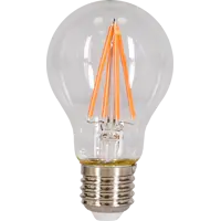 Фитолампа светодиодная филаментная для растений Gauss E27 6 Вт груша 290 лм полноспектральная нейтральный свет