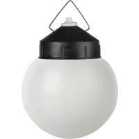 Светильник уличный Шар TDM Electric 60 Вт IP44 цвет белый без опоры