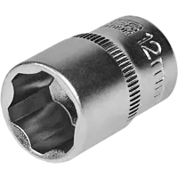 Торцевая головка шестигранная Dexter HT205119 1/4 дюйма 12 мм