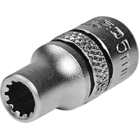 Торцевая головка двенадцатигранная Dexter HT205162 1/4 дюйма 5 мм