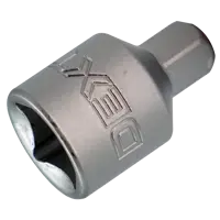 Переходник для торцевых головок Dexter 1/4(F)x3/8(M) дюйма 26 мм