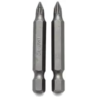 Бита крестовая магнитная Vira PH1x50 мм, 2 шт.