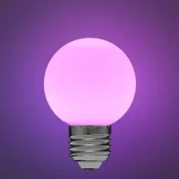 Лампа светодиодная Volpe E27 3 Вт шар белый 240 Лм регулируемый цвет света RGB