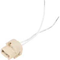 Патрон керамический Uniel для лампы G9, цвет белый