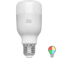 Лампа умная Xiaomi Mi Smart LED Bulb Essential E27 220 В 9 Вт груша матовая 950 лм, регулируемый цвет света RGBW