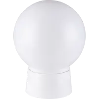 Светильник НББ 60 Вт IP20 с оптико-акустическим датчиком, накладной, шар, цвет белый