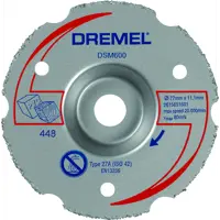 Круг для резки заподлицо для DSM600 Dremel, 77 мм