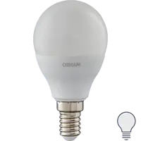 Лампа светодиодная Osram Antibacterial E14 220-240 В 7.5 Вт шар малый 806 лм нейтральный белый свет