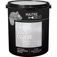 Грунт-краска для декоративных покрытий Maitre Deco «Sous-Couche» 1.5 кг