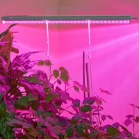 Фитосветильник линейный светодиодный Uniel P23 1152 мм 35 Вт красно-синий спектр розовый свет цвет серый
